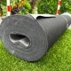 150gr 2mx50m soit 100m² Géotextile bi-color, Noir/Gris pour jardin, terrasse