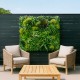 Lot de 5 Murs Végétaux Artificiels Luxury terrasse moderne et colorée