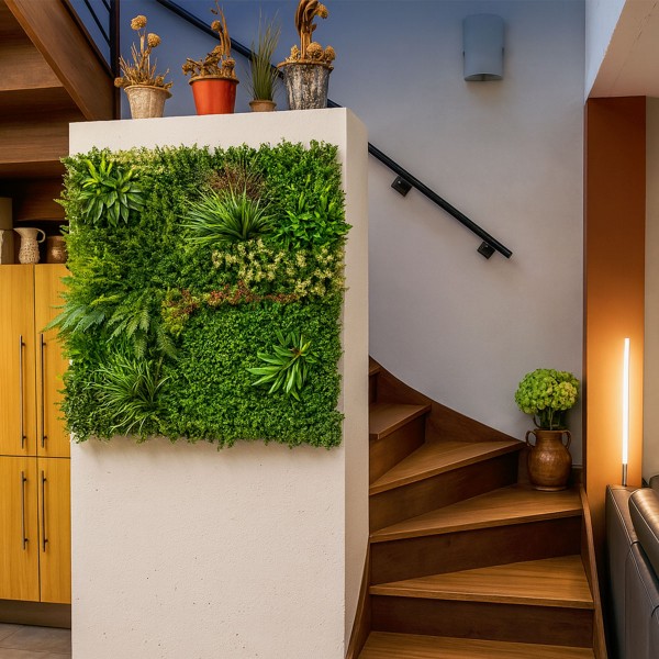 Mur végétal Prairie Color, décor intérieur, prix au mètre carré