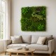 Hall lumineux Lot de 5 Murs Végétaux Artificiels Prairie Color décoration murale