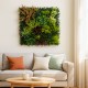 Bureau moderne avec Mur Végétal Artificiel Tropic Ultra Haut de Gamme sans entretien
