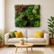 Hall lumineux décoré Lot de 5 Murs Végétaux Artificiels Tropic