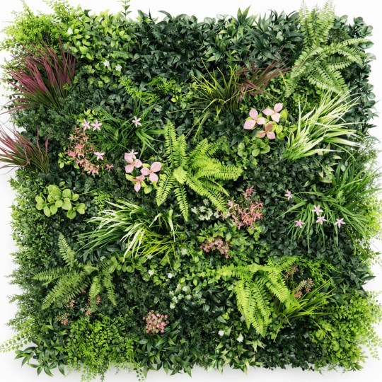 Mur Végétal Artificiel Love Room Clipsable 1x1m Décoration Romantique