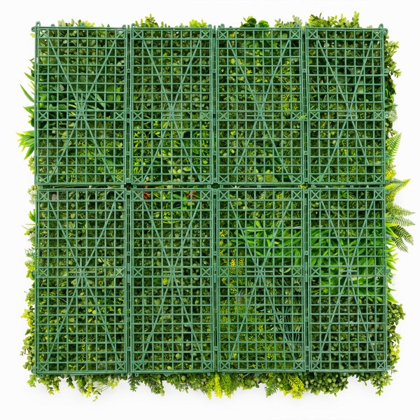 Haies Végétales Artificielles Prairie Color - Perspective arrière avec texture