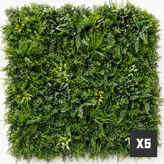 Mur Végétal Artificiel Fougère Dense