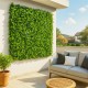 Panneau végétal décoratif Feuillage Artificiel Lierre Mur Dense et Occultant pas cher jardin