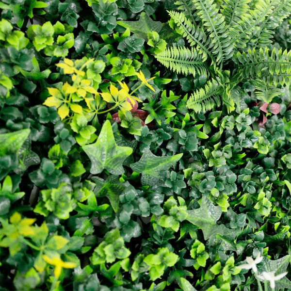 vegetalchic mur vegetal artificiel design detail du feuillage