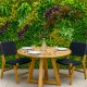 Lot de 5 Murs Végétaux Artificiels Life Pas Cher terrasse jardin