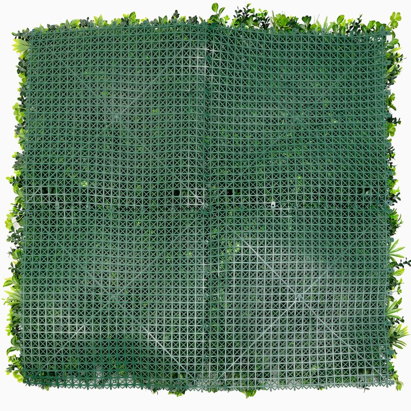 Grille porteuse et assemblages visibles au dos d’un panneau Savane