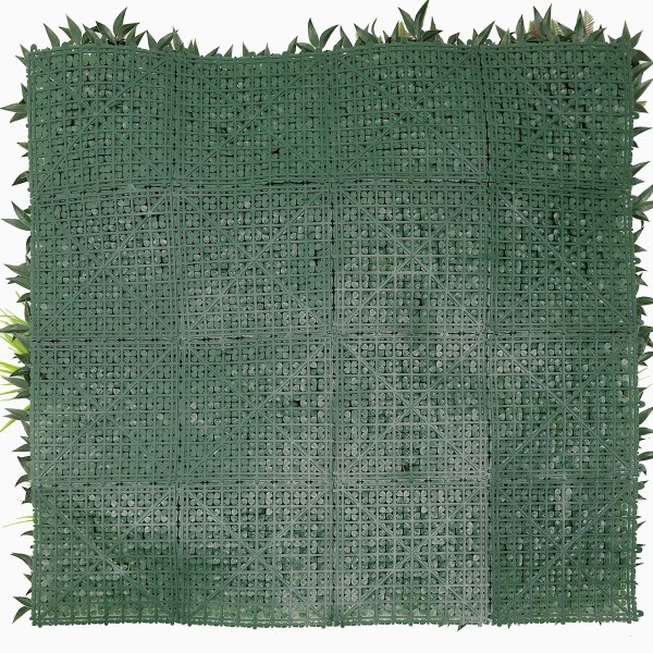 Panneau de Mur Végétal Tropic - Aspect arrière montrant la fixation