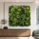 Lot de 5 Murs Végétaux Artificiels Luxury terrasse moderne et colorée