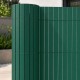 Canisse brise vue verte double face premium