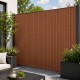 Canisse bambou artificielle Marron en PVC renforcé