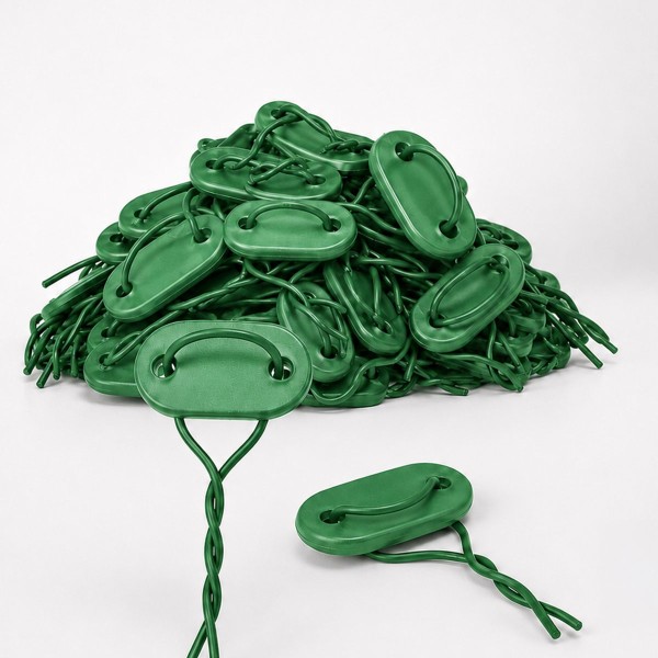 pack de 26 fixation pour canisse couleur vert