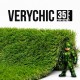 Gazon synthétique Very Chic 35 mm en rouleau 2 x 8 m, 16 m²