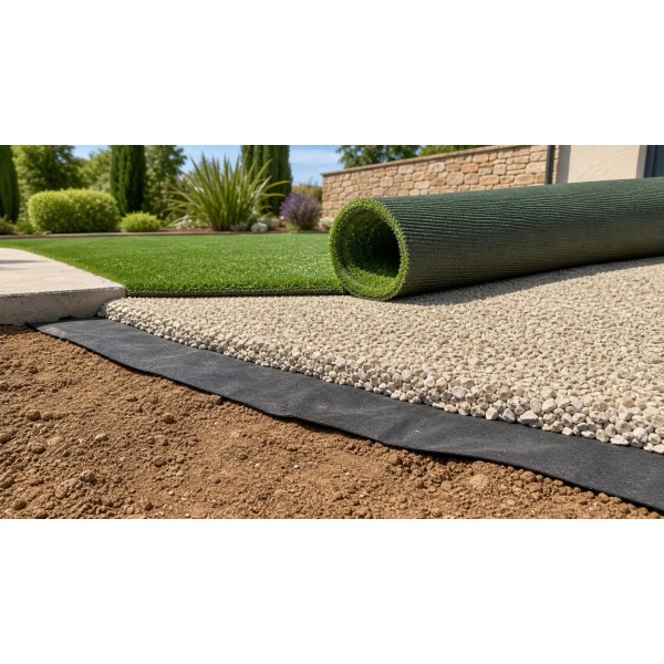 Rouleau de Géotextile 150grs 2Mx25ML soit 50M²