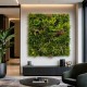 Mur végétal artificiel Réel ignifugé M1 B-s1,d0 1 m²