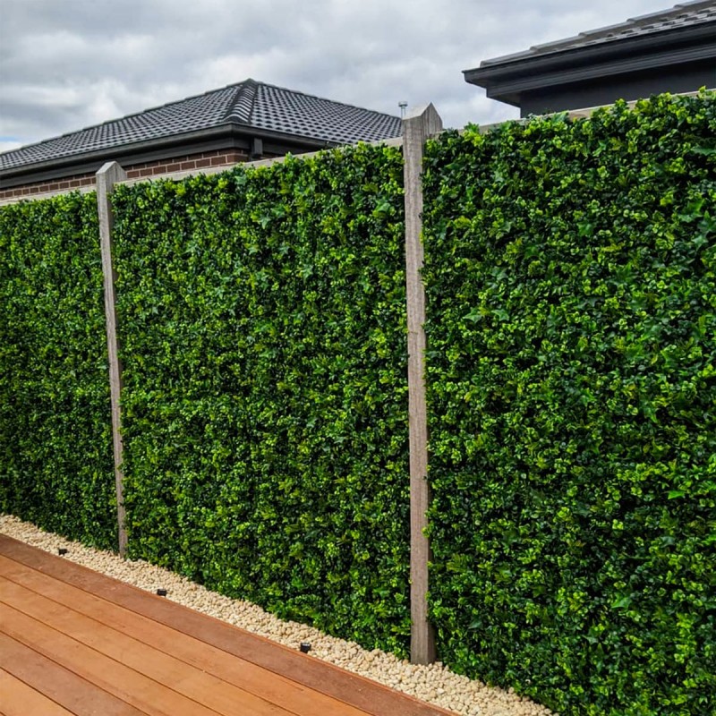 Brise Vue Feuillage 1x3m,Écran de Confidentialité Green Wall Terrace Mur  Vegetal Artificiel Exterieur(Size:1x3m/3.28x9.84ft) : : Jardin