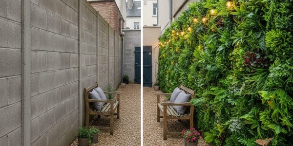 Le mur végétal artificiel : l'atout secret du home-staging