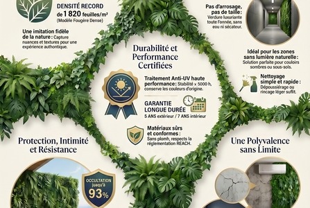 Quel mur végétal artificiel choisir