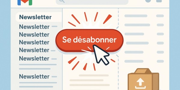 Comment se désabonner rapidement sur Gmail et récupérer ses données avec Google Takeout